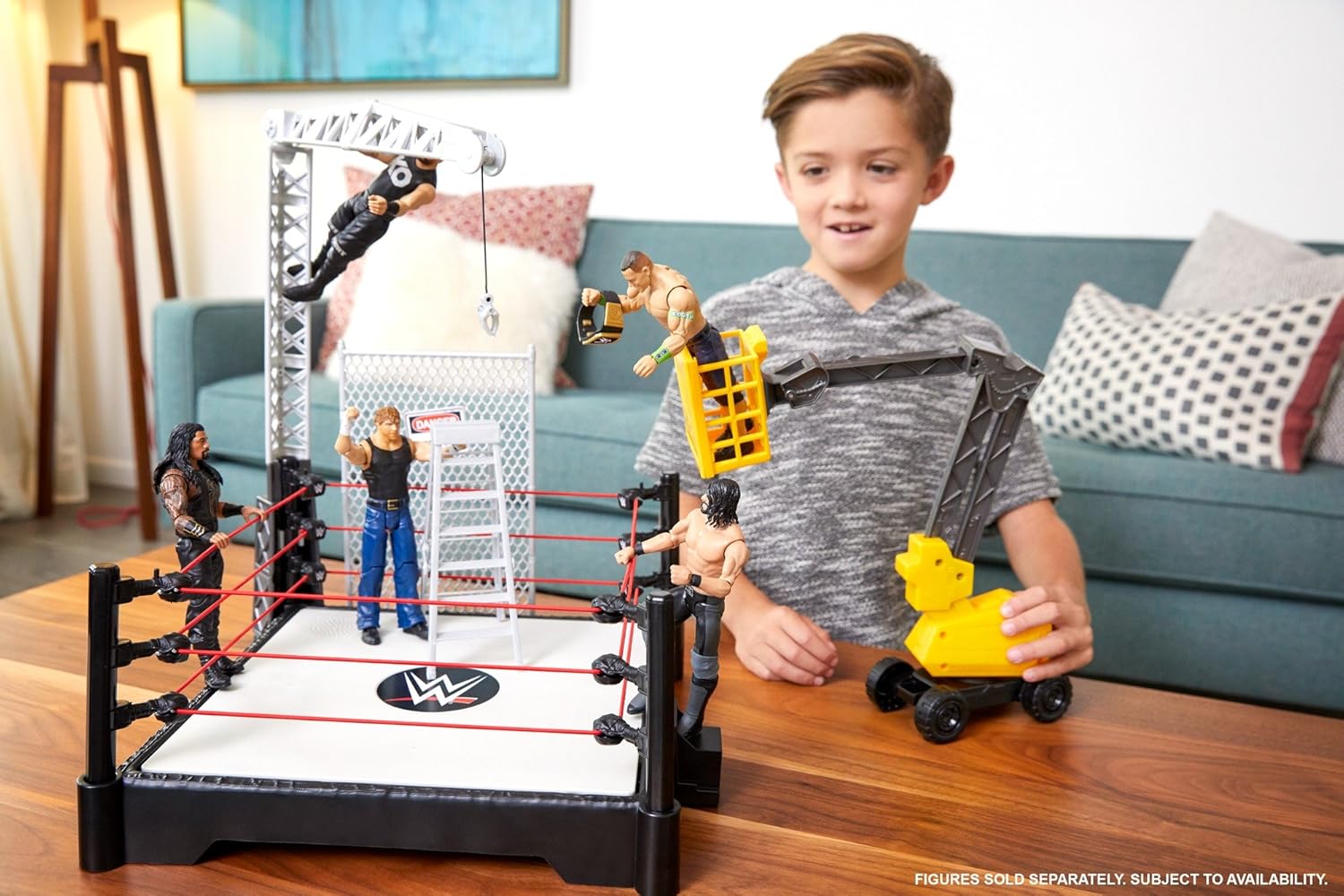 wwe destruction zone playset