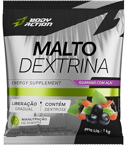 Maltodextrina 1Kg Sabor Laranja com Acerola Bodyaction | Amazon.com.br
