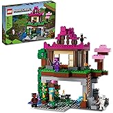 LEGO Minecraft The Training Grounds Toy Building Set 21183 Minecraft Toy for Kids, Boys and Girls Age 8+ Years Old, Building Kit with House, Cave, Trapdoor, and Ninja, Rogue and Bat Minecraft Figures
