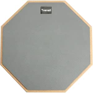 Tebery 12 Inch Silencioso Drum Práctica Pad , Almohadilla de ...