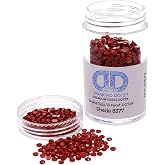 Diamond Dotz Light Burgundy Diamond Painting Beads, 2.8mm Cylinder Drills | Wax-Free Facets, Consistent Sizing, Sparkling Finish, Sorted Color Batch, Bright Faceted Surface, Perfect Mosaic Pieces