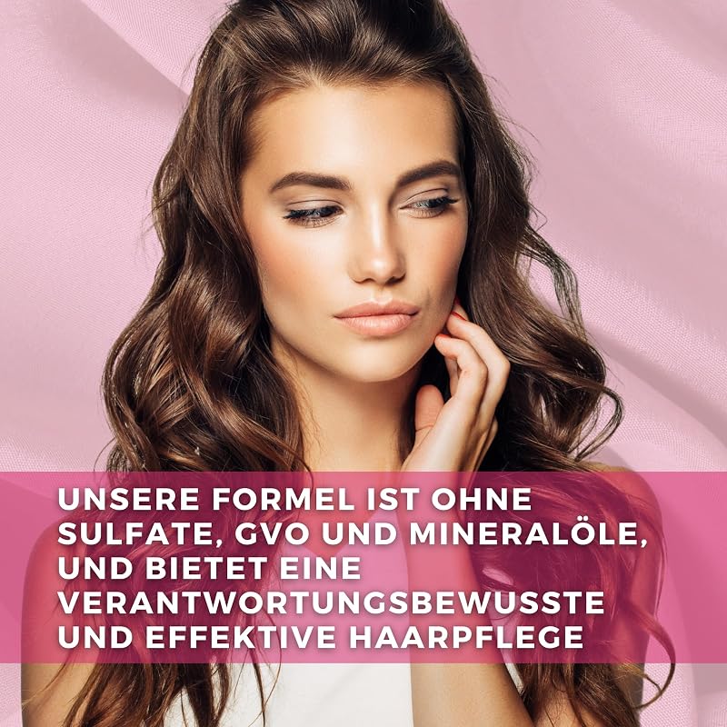 - Keratin Shampoo & Kopfhautpeeling silikonfrei - 500ml+250ml