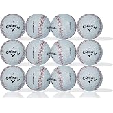 GBM Certified Refinished Baseball Golf Balls - for Callaway Chrome Soft Golf Balls, Par-FECT for Any Golf Outing, 12-Pack