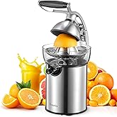 Electric Citrus Juicer Squeezer, Reemix Powerful Orange Juicer with Zine Alloy Die Casting Shell, Luxury Citrus Squeezer with