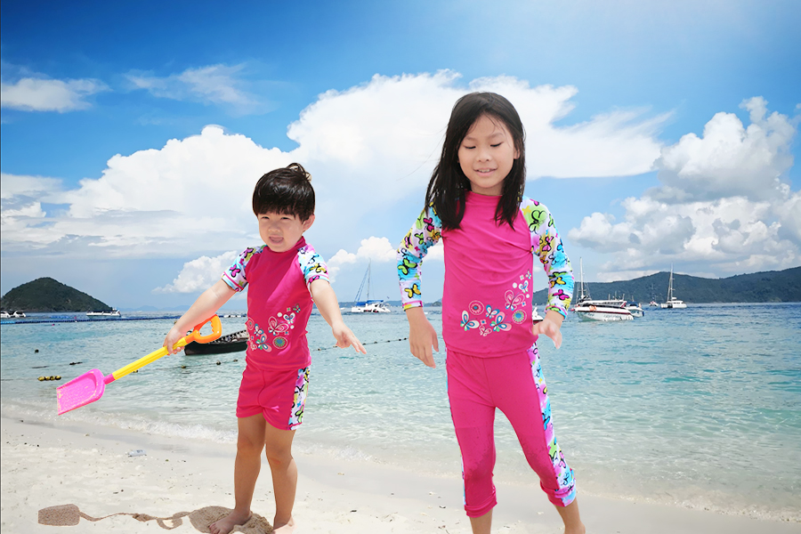 6 TFJH+Girls+Swimsuit+Piece+Swimwear