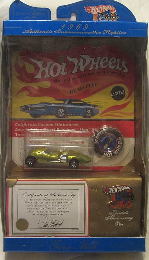 hot wheels 30th anniversary twin mill