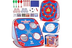 Spider Bean Bag Toss Game for Kids 4-8, Outdoor Toys for Toddlers Party Carnival Outside Games Toy Christmas Birthday Gifts f