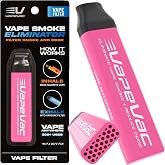 VapeVac(Registered AMZ Brand) &ndash; Pocket-Sized Personal Air Filter for Discreet Output Reduction | Minimizes Odor, Keeps Air Fresh | Not an Emission Device &ndash; 500+ Uses
