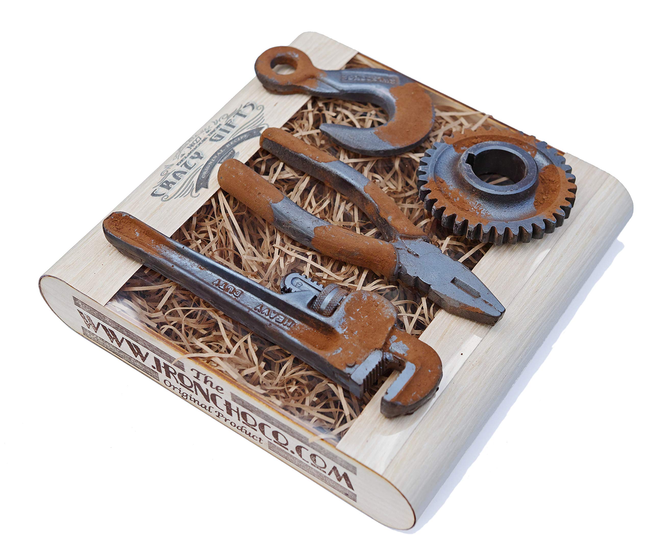 Chocolate Bolts 15 Pieces Real Size Solid in Handmade Gift