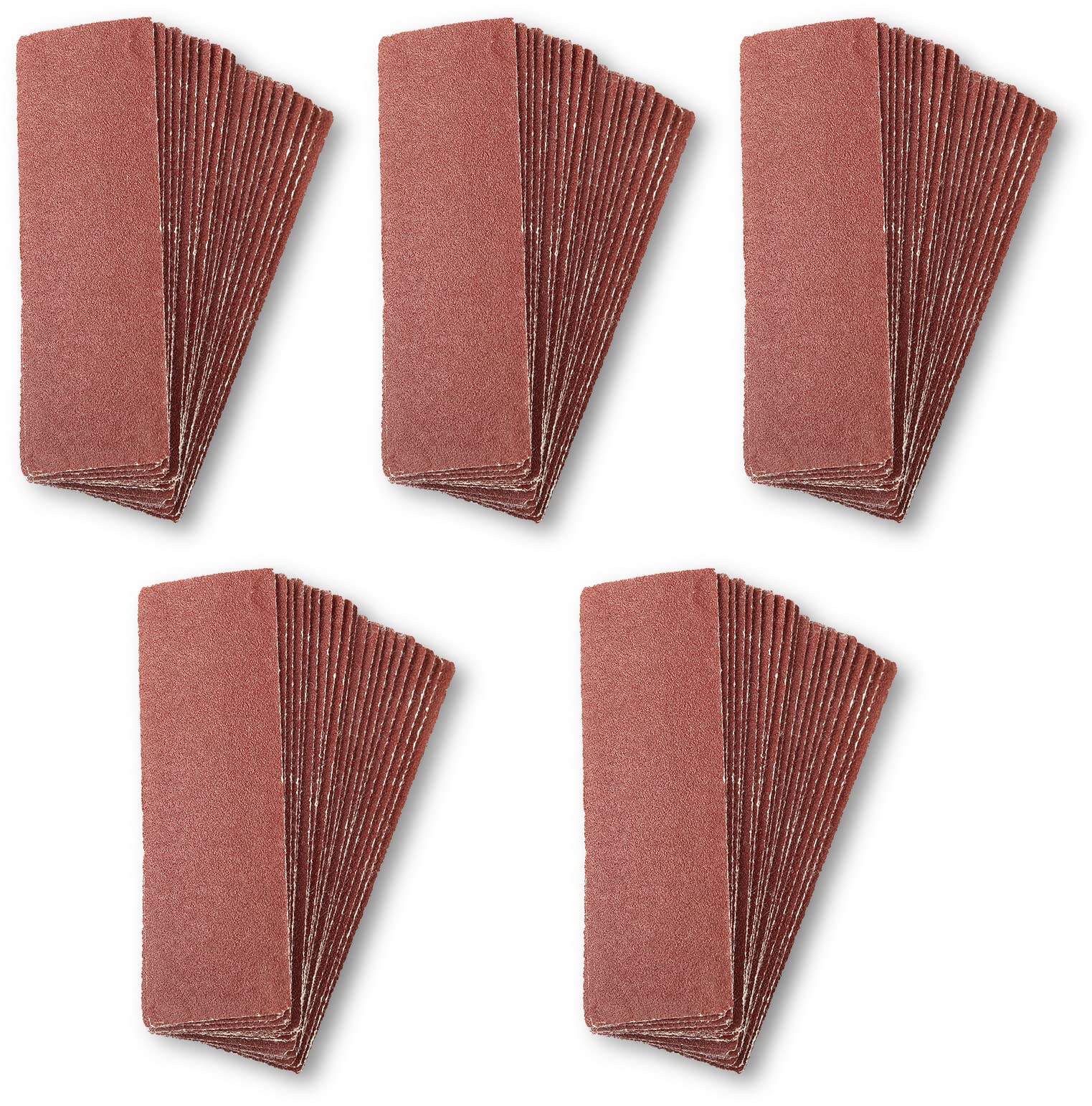 SPEEDWOX 100 PCS Hand Sanders 3.5 x 1.2 Inch Grit 120 Detail Handle Sanding Tools for Wood Hook & Loop Aluminum Oxide Sandpaper for Finishing Tight Narrow Spaces Polishing