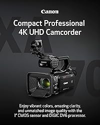 Canon XA70 Pro Camcorder 1” 4K UHD CMOS