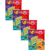 Jelly Belly Jelly Beans Beanboozled 7th Edition, Weird Flavors Bean Boozled Party Favors, 1.6 oz, Pack of 4