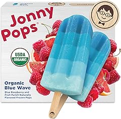 JonnyPops Organic Blue Wave Frozen Pops 8ct