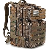 QT&QY 45L Military Tactical Backpacks Molle Army Assault Pack 3 Day Bug Out Bag Hiking Treeking Rucksack…