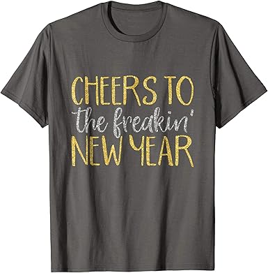 Amazon.com: New Years Eve Shirt for Women Men Funny Happy New Year Party: Clothing