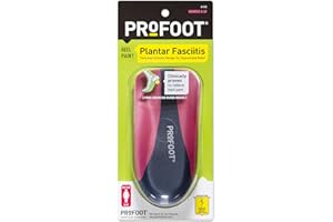 Profoot Plantar Fasciitis Orthotics, Women's 6-10, 1 Pair
