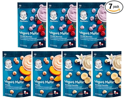 gerber graduates yogurt