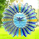 Eiryhope Dragonfly Wind Spinner, 12 Inch Animated