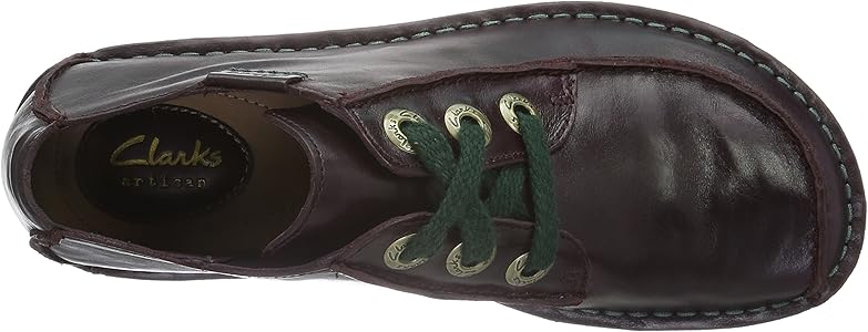 clarks funny dream shoes aubergine