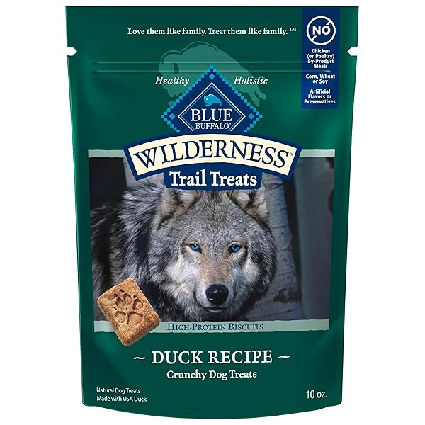 BLUE BUFFALO WILDERNESS TRAIL TREATS HIGH PROTEIN GRAIN...