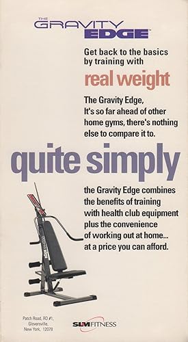 gravity edge home gym