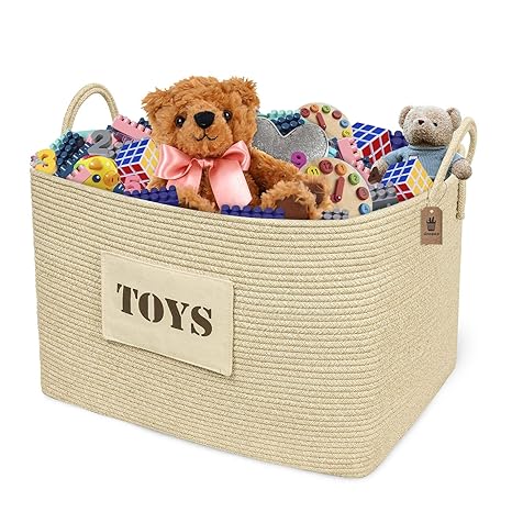 woven toy chest