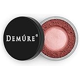Demure Mineral Blush Makeup Powder | Bold Berry | Loose, Natural, Professional, Cruelty Free