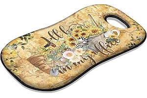 InnoBeta Kneeling Pad with Handle, Kneeling Pad for Gardening, Best Gardening Gifts, Extra Thick & Soft Memory Foam Cushion, 18.9 x 11 x 1.75 inches