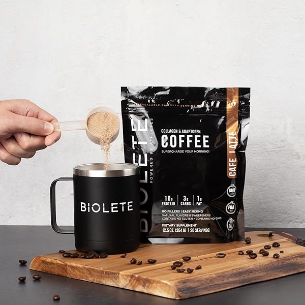 BIOLETE COFFEE ADAPTOGEN & COLLAGEN PROTEIN COFFEE