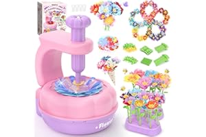 300PCS+ DIY Fabric Flower Bouquets Toys,Reusable Colored Petals,crafts for kids 3+,arts and crafts for kid,Educational Toys f