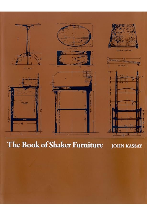Shop Drawings of Shaker Furniture & Woodenware (Vols, 1, 2 & 3