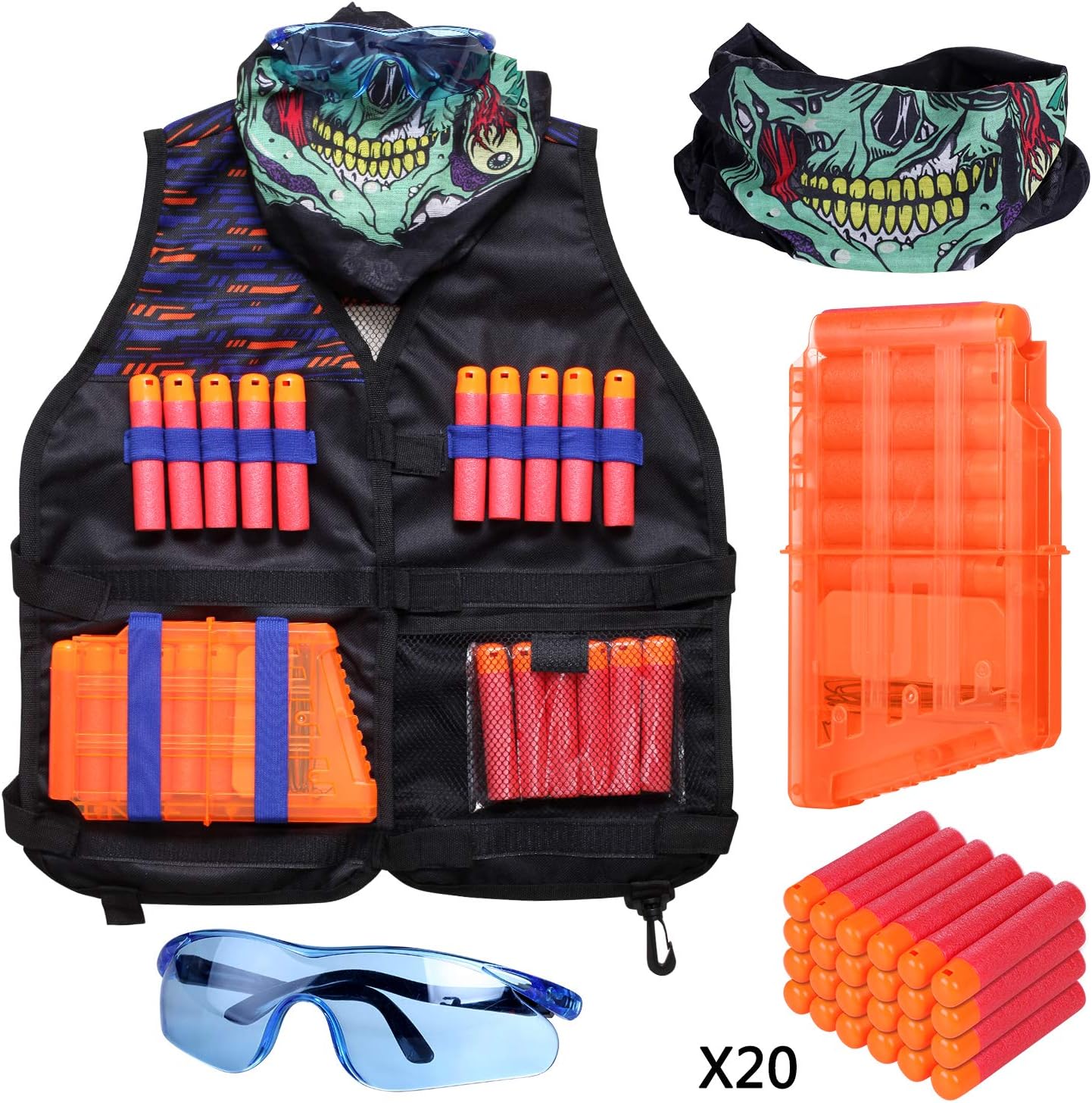 nerf mega vest