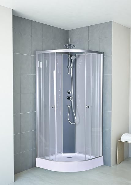 Dusar Helena Ready Made Complete Shower Cabin 85 X 85 Cm 225 Cm