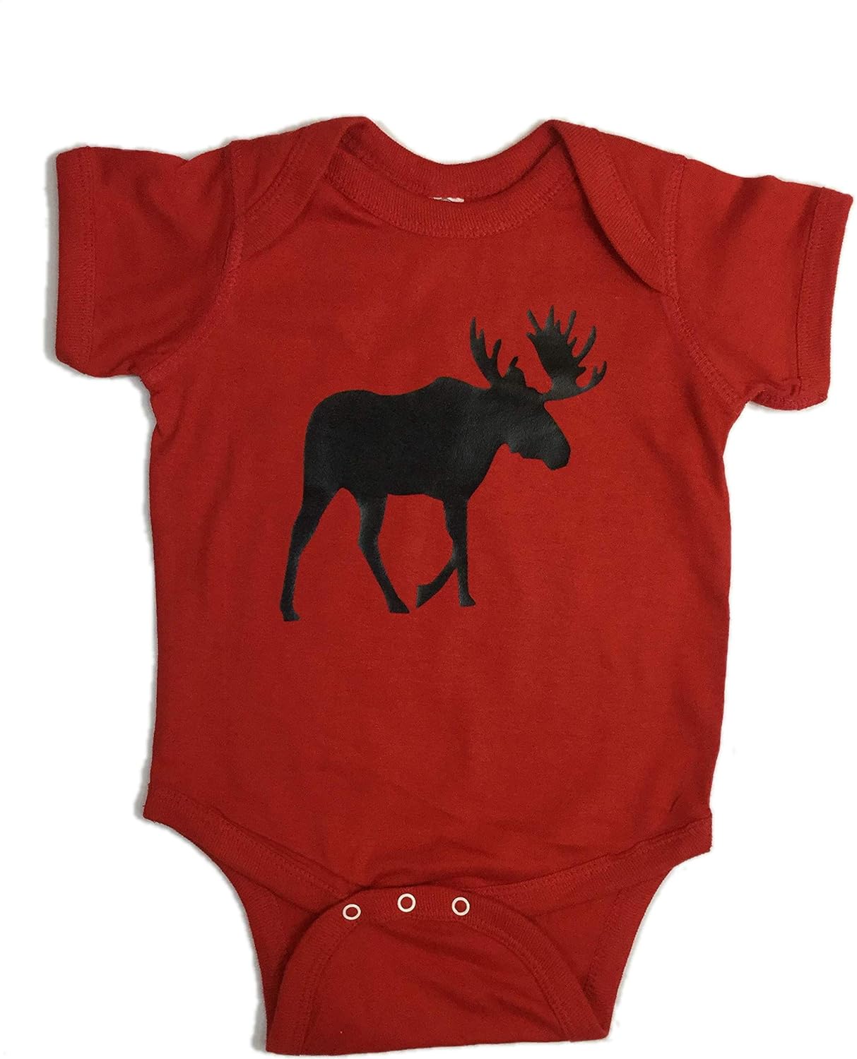 moose onesie baby