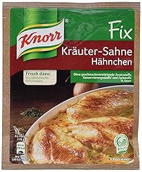 Knorr Fix for Kräuter-Sahne-Hähnchen Herb Cream