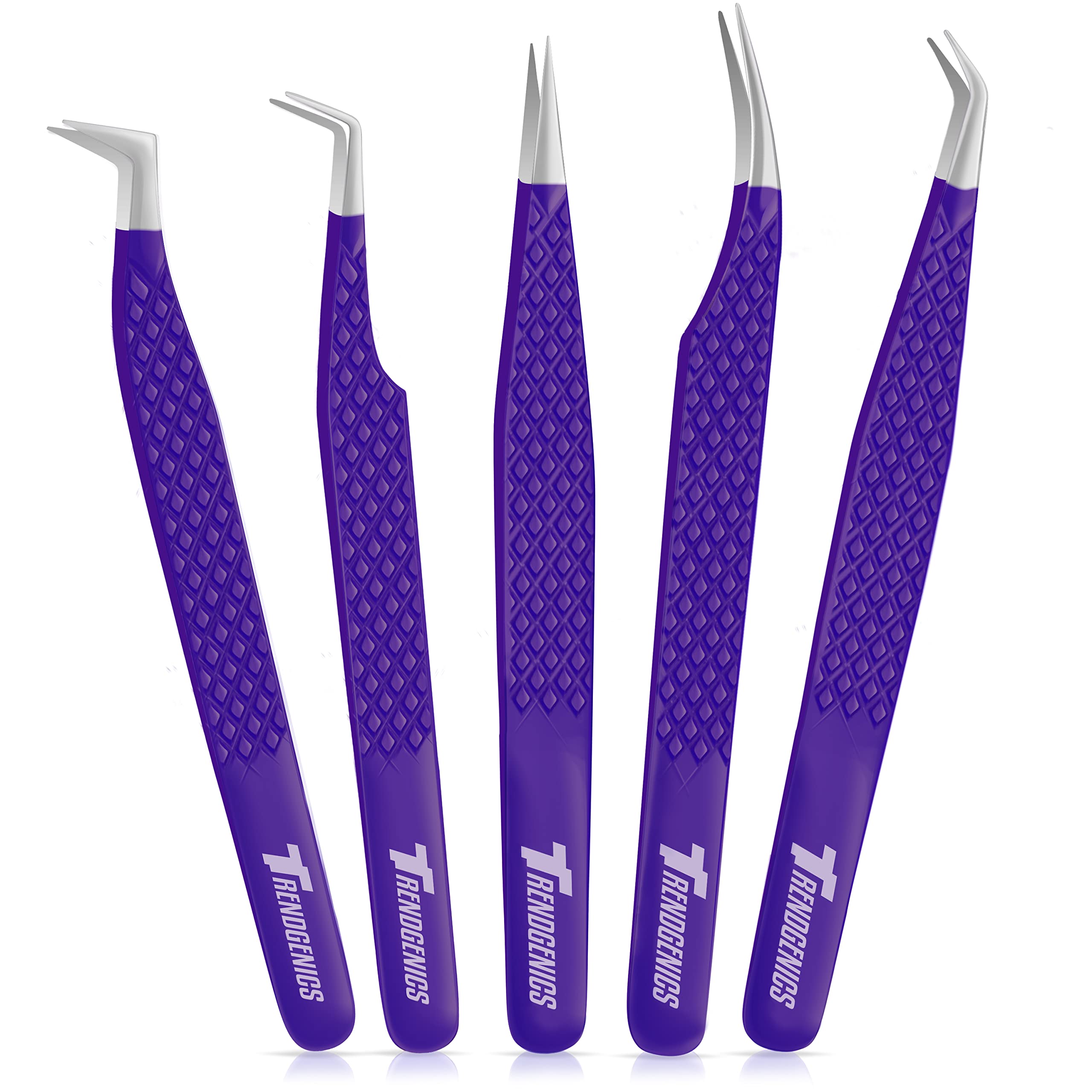 TrendGenics Eyelash Extensions Tweezers