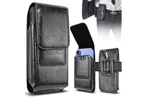 Cell Phone Holster for iPhone 16 Pro Max, 15 Pro Max, 14, 13, 12, 11, X &Samsung Galaxy S25 Ultra,S24, S23, A15, A35, Belt Cl