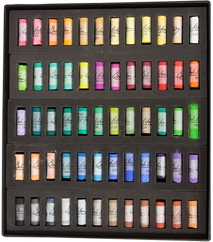 Amazon.com : Holbein Soft Pastels Cardboard Box Set of 72