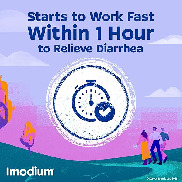 IMODIUM MULTI-SYMPTOM RELIEF CAPLETS, LOPERAMIDE HYDROCHLORIDE & SIMETHICONE ANTI-DIARRHEAL MEDICINE FOR THE RELIEF OF DIARRHEA, GAS, BLOATING, CRAMPS & PRESSURE, HSA/FSA ELIGIBLE, 18 CT