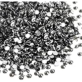 25000Pcs Clear Grey AB Rhinestones Flatback Bulk, 3mm/4mm/5mm Non-Hotfix Crystal Round Jelly Rhinestones for Crafts Makeup Nails Face Tumblers Clothes Shoes Handmade Decoration
