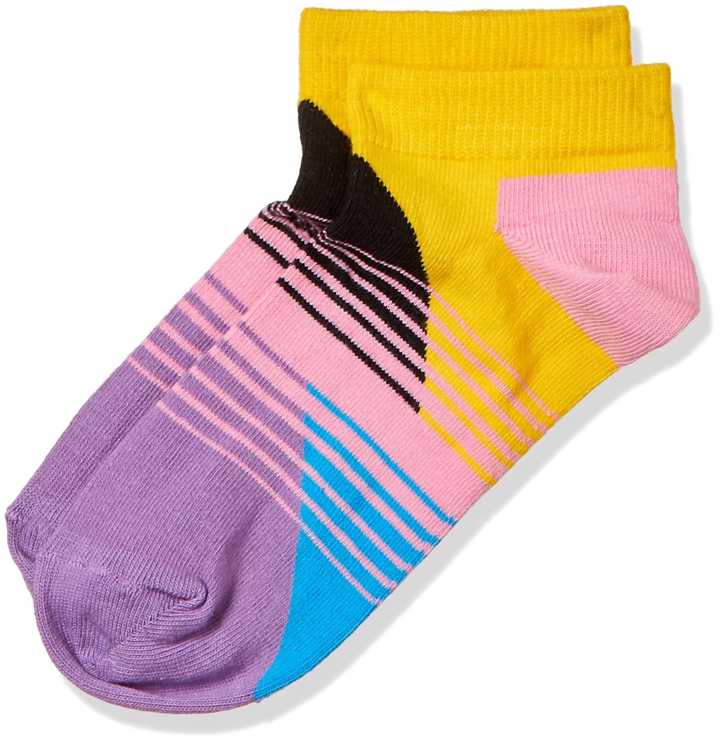 Buy Happy Socks Men's Cotton Ankle Socks (EIG013000_L_Multi Color_36