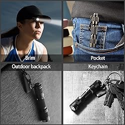 UltraTac K1 Keychain Flashlight with Push