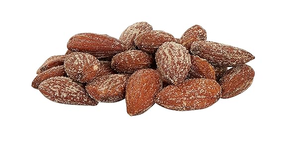 AMAZON BRAND – HAPPY BELLY SMOKED ALMONDS, 16 OUNCE (PACK OF 1)