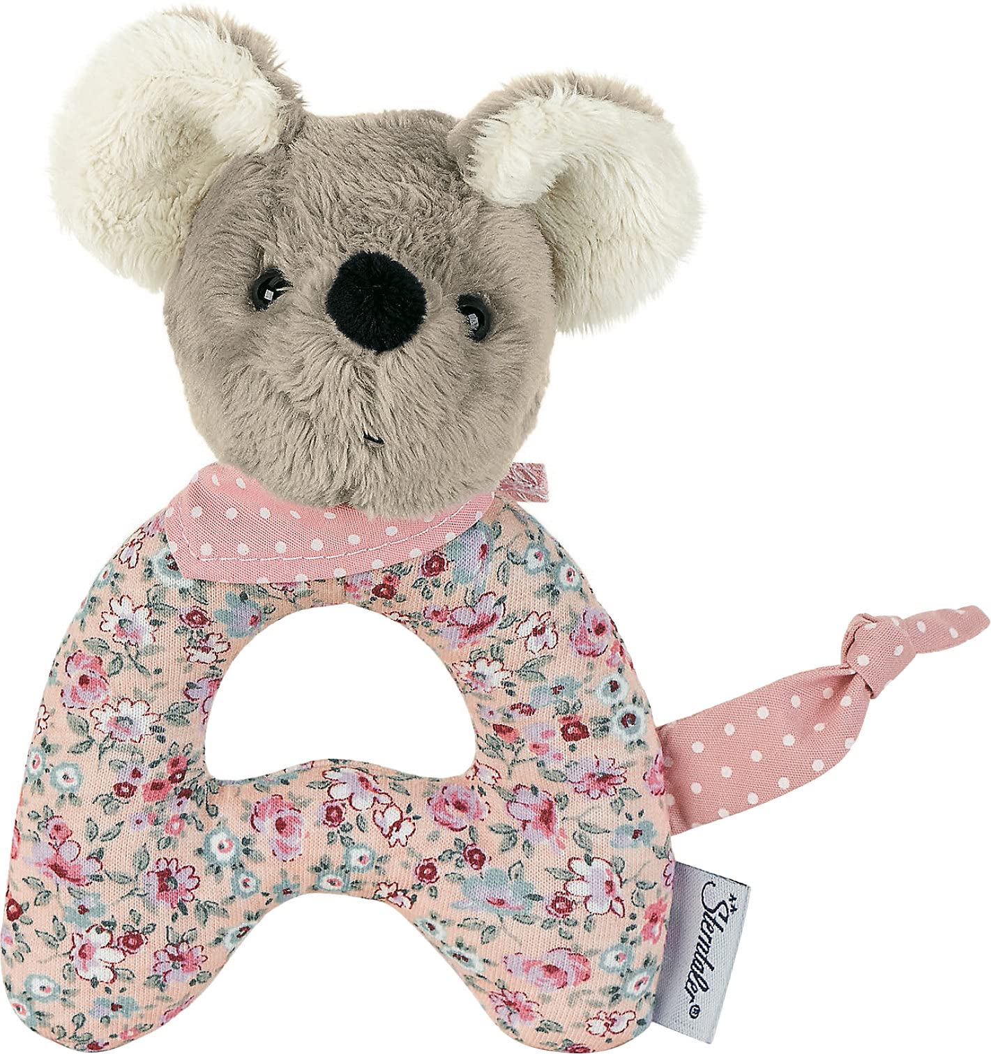 Sterntaler Mabel 3302001 Grasping Toy, Age: 0-36 Months, 15 x 11 cm, Multicoloured/Grey