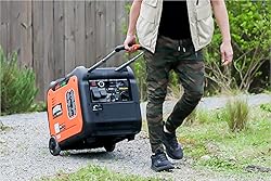 GENMAX Portable Inverter Generator,6000W Super