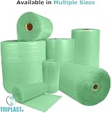 Triplast Biodegradable Green Bubble Wrap Roll 500mm x 50m Small Bubbles view 6