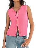 Yousify Sweater Vest for Women Spring Summer Tank