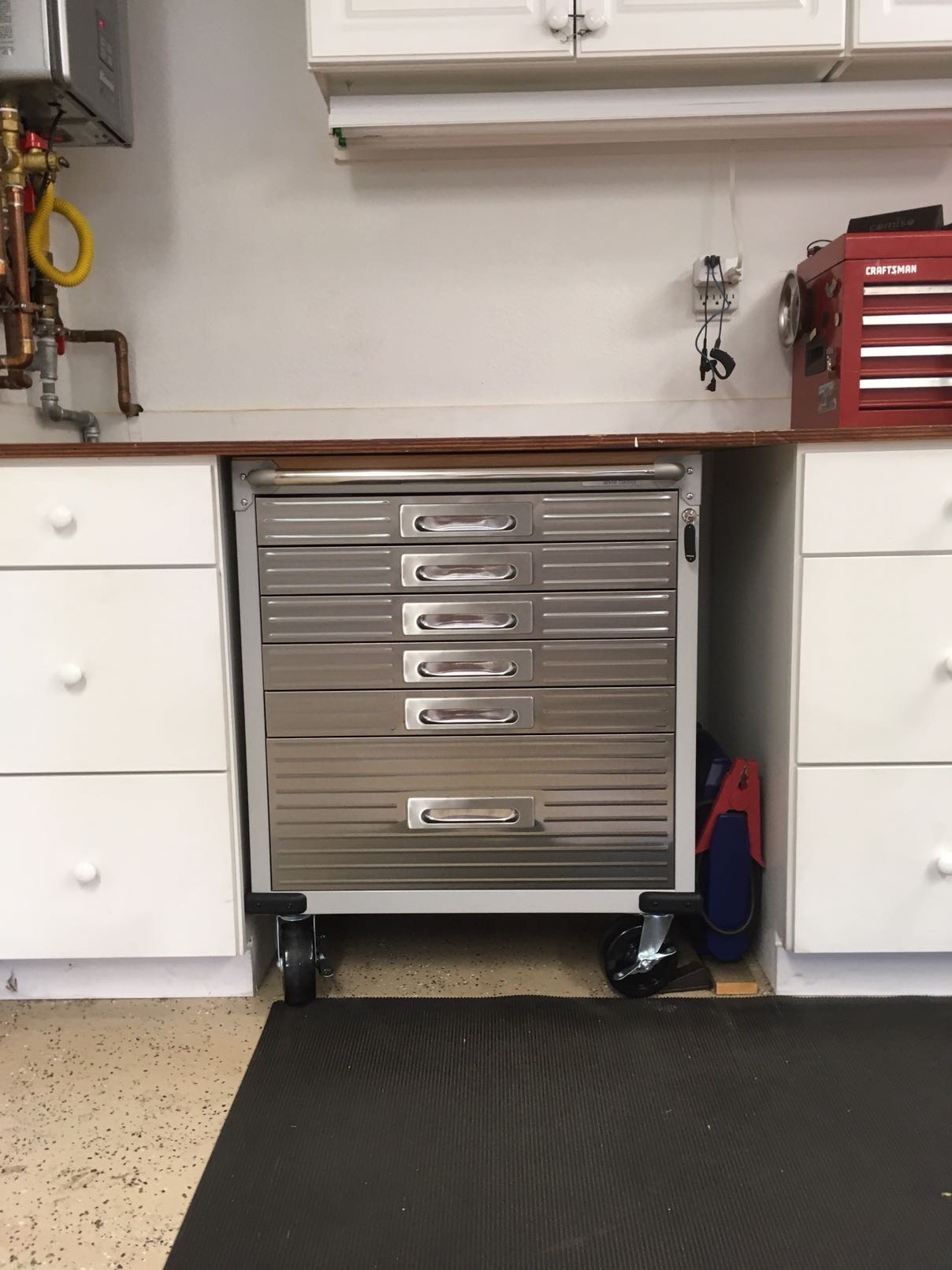 29/mo Finance Seville Classics Rolling Lockable Storage, Granite Gray Buy Now, Pay