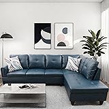 GlasFlength L Shaped Couch, Modular Sectional Sofa