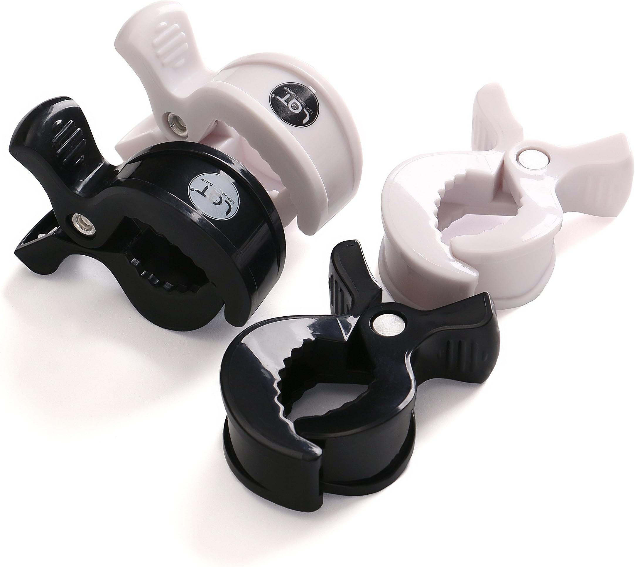 LAT Buggy Clips Stroller Pegs Clips 4 Pack to Fixed Baby Muslin Blankets, Covers, Nursing Towel and Toys on Pushchair or Stroller